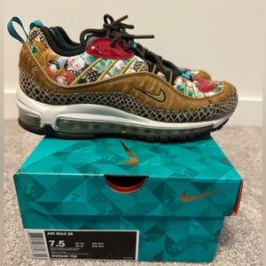 Nike Air Max 98 Lunar New Year. Rare find. Men’s size 7.5, women’s size 9.